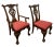 Vintage Chippendale Style Mahogany Finish Dining Chairs - Set of 6 For Sale In Greensboro - Image 6 of 11
