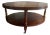 Federal Regency Mahogany Weiman Co. Leather Top Table For Sale