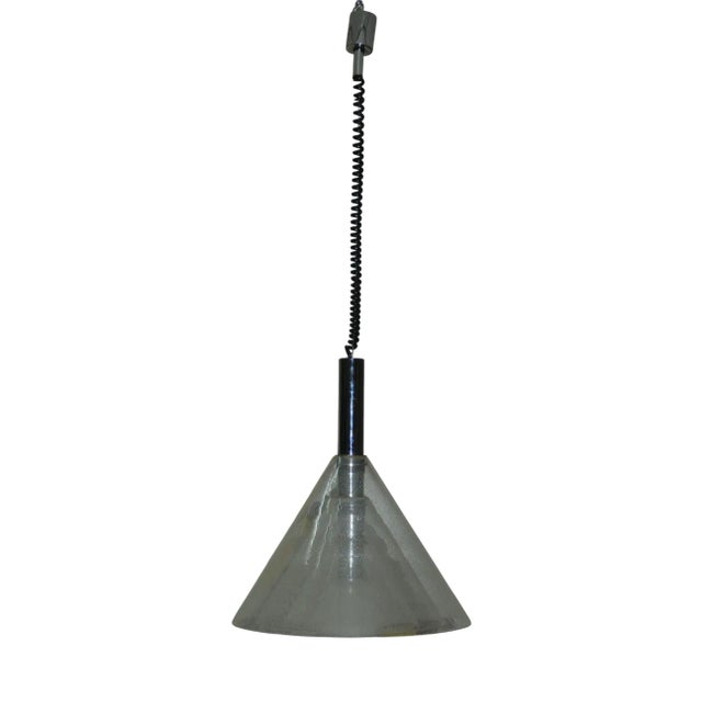 LS 174 Pendant Lamp attributed to Carlo Nason for Mazzega, 1970 For Sale