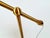 Metal Vintage Brass and Marble Table Lamp from Hustadt Leuchten Arnsberg, 1980s For Sale - Image 7 of 10