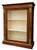 Stunning Late Victorian English Walnut, Satinwood & Gilt Metal Glazed Pier Cabinet with Over Painted Faux Rosewood Sides...