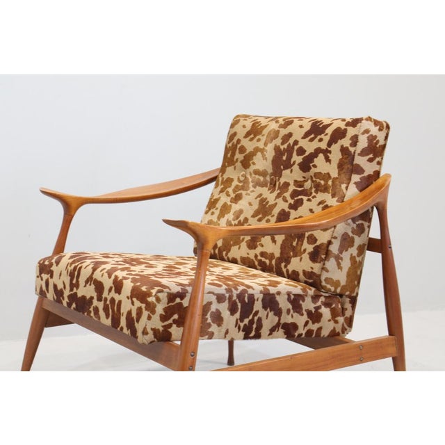 1950s Armchairs by Ico Parisi for Fratelli Reguitti, Italy, 1959, Set of 2 For Sale - Image 5 of 16