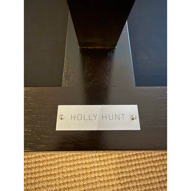Wood Holly Hunt Hadrien Bench by Jean-Michel Wilmotte For Sale - Image 7 of 7