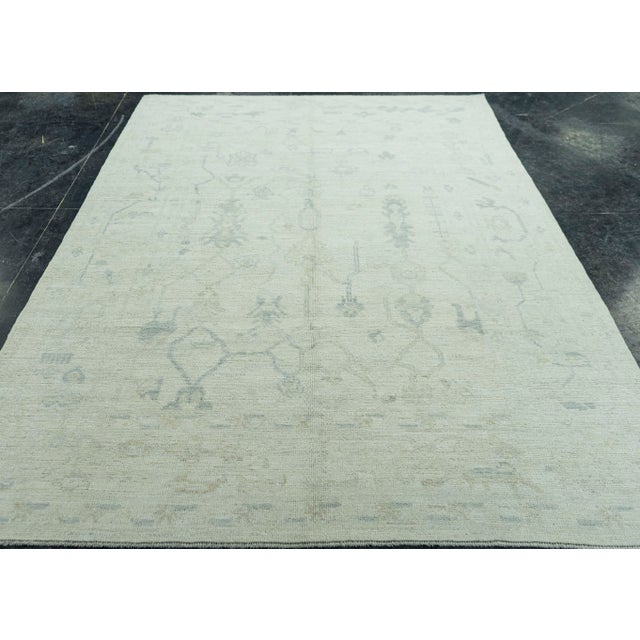 Early 21st Century Turkish Oushak Rug 6'1" x 9'2" #19401 For Sale - Image 5 of 8