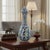 2020s Handmade Ceramic Fluted Nightingale Vase with Lid (30cm) Polychrome Floral Pattern For Sale - Image 5 of 8