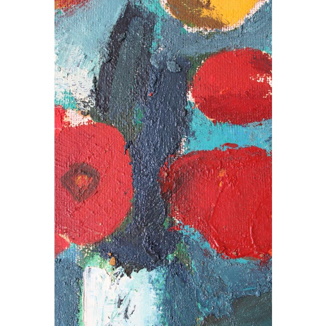 Contemporary Aleksandr Rodin, Tulips in a Vase #3, Oil on Cardboard For Sale - Image 3 of 6