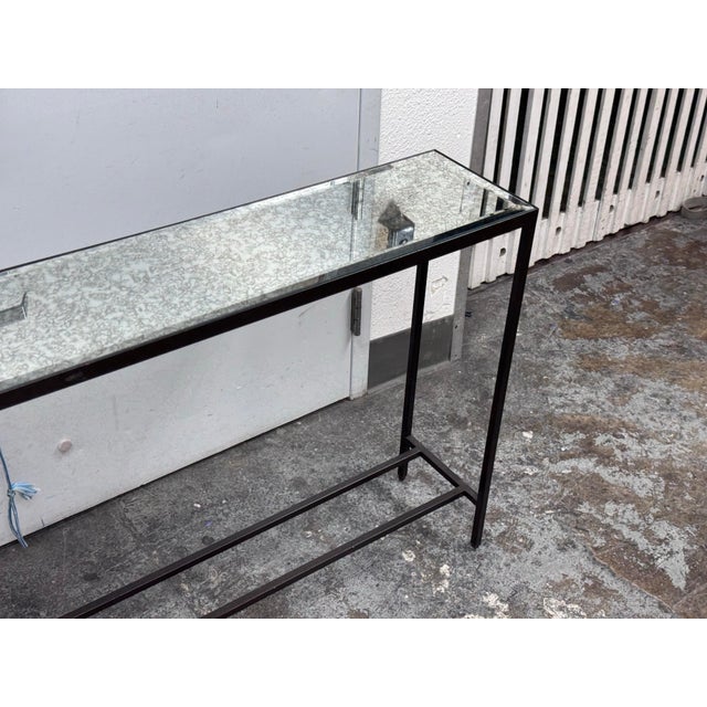 Metal Interlude Home Hayward Console Table For Sale - Image 7 of 12