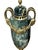 Green Pair of Green Marble and Ormolu Urns or Cassolettes With Satyr Heads in Louis XVI Style For Sale - Image 8 of 15