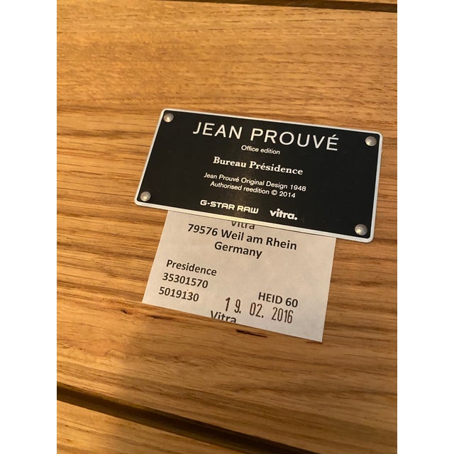 Presidence gstar raw x vitra desk, a re-edition of the iconic jean prouvé design. Reissued more than 70 years before its...