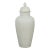 Vintage White Porcelain Vase with Lid For Sale In New York - Image 6 of 12