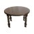 English Round Oak Extendable Table, 1880s For Sale - Image 10 of 11