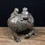 Vintage Solid Bronze Figurine of a Boy and Water Buffalo For Sale - Image 4 of 7