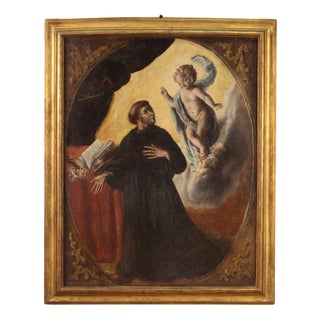 Unknown, Saint Anthony of Padua, 1750, Oil on Canvas For Sale
