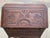 Mid 20th Century Vintage French Secretary Desk With Key For Sale - Image 5 of 11