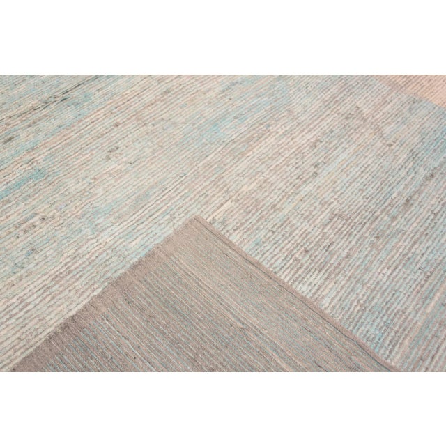 Contemporary Large Contemporary Abstract Area Rug For Sale - Image 3 of 7