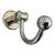 Waterworks Towel Hooks in Nickel For Sale