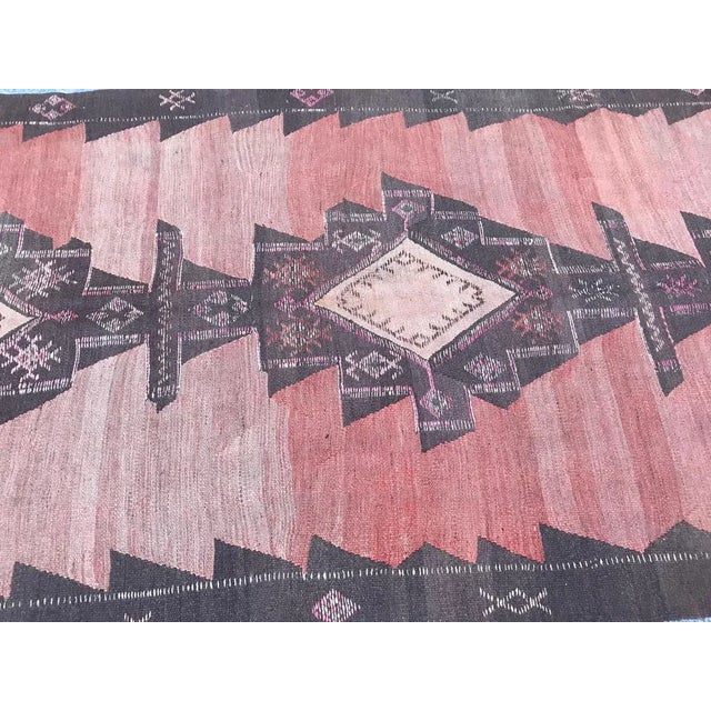 1950s Vintage Long Kurdish Kilim For Sale - Image 5 of 16