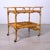 Wood Vintage Italian Bamboo Bar Cart, 1970s For Sale - Image 7 of 9