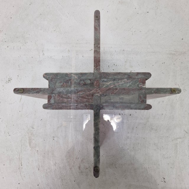 Italian Marble Coffee Table, 1980s For Sale - Image 15 of 18