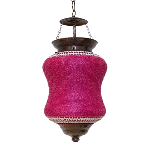 Amaranth Beaded Pendant Lamp