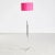 Pink Chrome Floor Lamp For Sale - Image 8 of 8