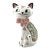 1960’s Norcrest Porcelain Cat Mail Letter Sorter & Pen Holder Figurine For Sale