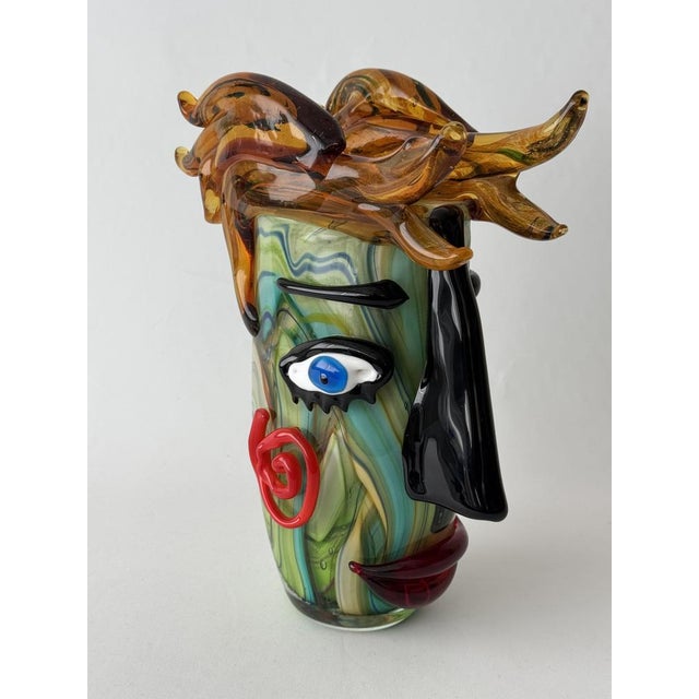 Picasso Face by Mario Badioli, 1980s For Sale - Image 4 of 13