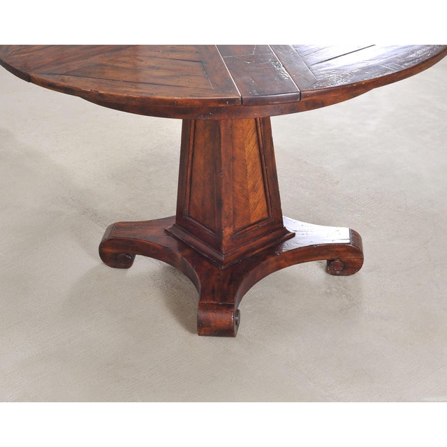 Theodore Alexander Castle Bromwich Mahogany Jupe Dining Table For Sale - Image 17 of 18