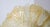 1970s Abu Dhabi, Murano Glass Gold Flush Mount For Sale - Image 10 of 11