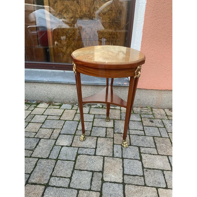 Late 19th Century Empire Side Table, Late 19th Century For Sale - Image 5 of 12