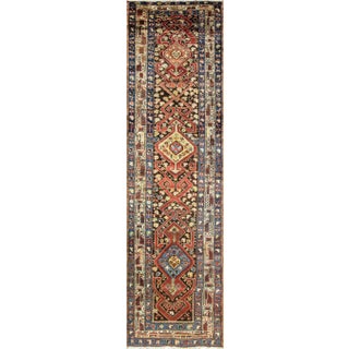Antique Northwest Persian Runner, C-1900's, 3'6" × 13'8" For Sale