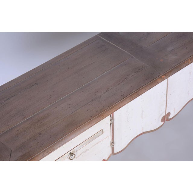 Biedermeier Side Table in Beech & Cherry, France, 1910s For Sale - Image 12 of 18