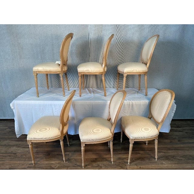 Country French Dining Chairs Set of 6 Chairish