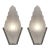 French Art Deco Wall Sconces by Verreries Des Hanots 1925 France - A Pair For Sale