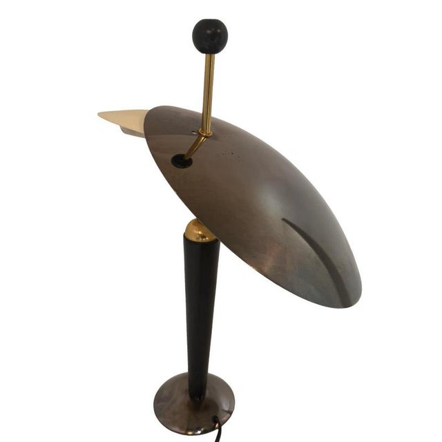 Dutch Postmodern Schijvenlamp in Gray Gunmetal from Herda For Sale - Image 5 of 11