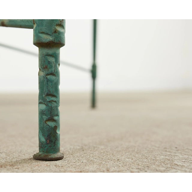 Pair of Mario Papperzini for Salterini Garden Lounge Chairs, Attributed For Sale - Image 15 of 18