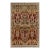 Rug & Kilim’s Persian-Inspired Rug in Crimson and Gold Floral Patterns For Sale