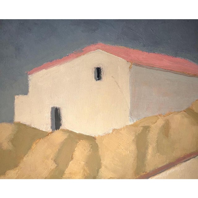Modern Alexandre De Spengler, Villajoyosa, Spain, Oil on Masonite, 1967 For Sale - Image 3 of 14