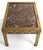 1960s Chinoiserie Brass and Marble Side or Coffee Table For Sale - Image 4 of 7