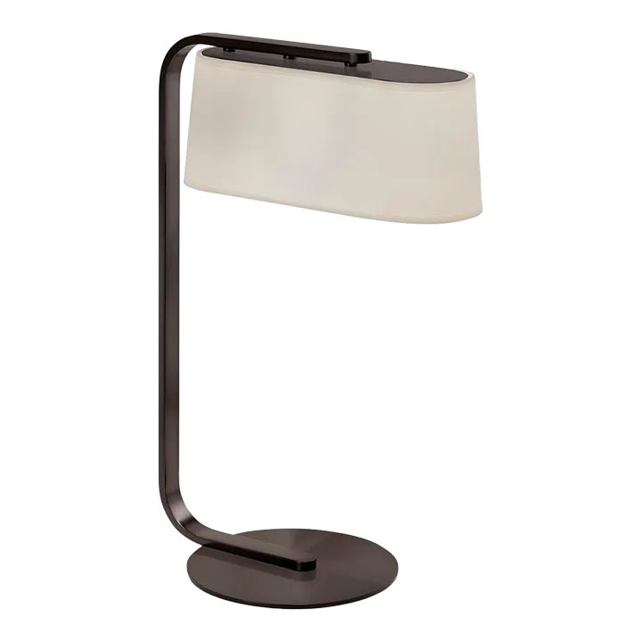 Black Bronze Greenwich Table/Desk Lamp With Shade Chairish