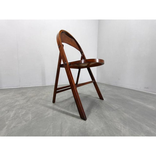 Bauhaus B751 Folding Chairs from Ligna, Czechoslovakia, 1930s, Set of 2 For Sale - Image 13 of 16