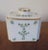 18th Century 18th Century Porcelain Tea Caddy, Sprig or Cornflower Pattern For Sale - Image 5 of 10