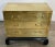 Hollywood Regency Vintage Brass Clad Three Drawer Bachelor's Chest With Ming Legs For Sale - Image 3 of 12