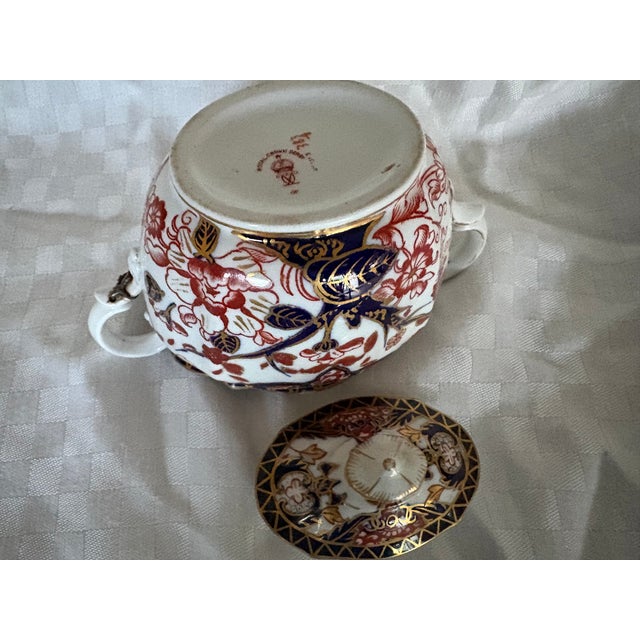 Late 19th Century Royal Crown Derby Covered Sugar Bowl For Sale - Image 12 of 13