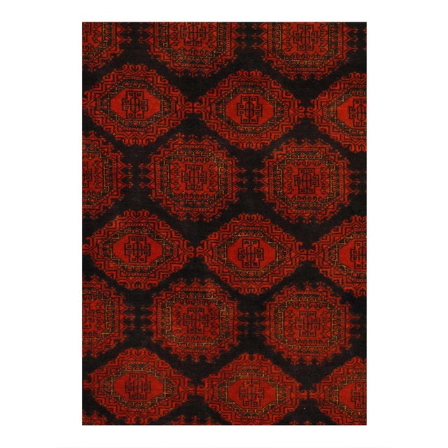 Hand-Spun Wool Rug. It is 100% lamb's wool pile on a Wool foundation All natural Dyed. This rug is handmade from...