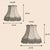 The Topaz Damask Lampshade For Sale - Image 4 of 9