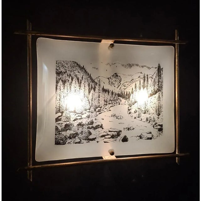 1960s Classic Italian Sconce For Sale - Image 9 of 9