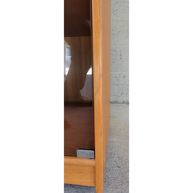 Stereo Cabinet / Credenza Teak Danish Modern For Sale - Image 9 of 15