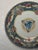 Art Nouveau 1913 Art Nouveau Hand-Painted Bavarian Porcelain Monumental Peacock Charger Plate by Emma I. Timlin — 13" For Sale - Image 3 of 5