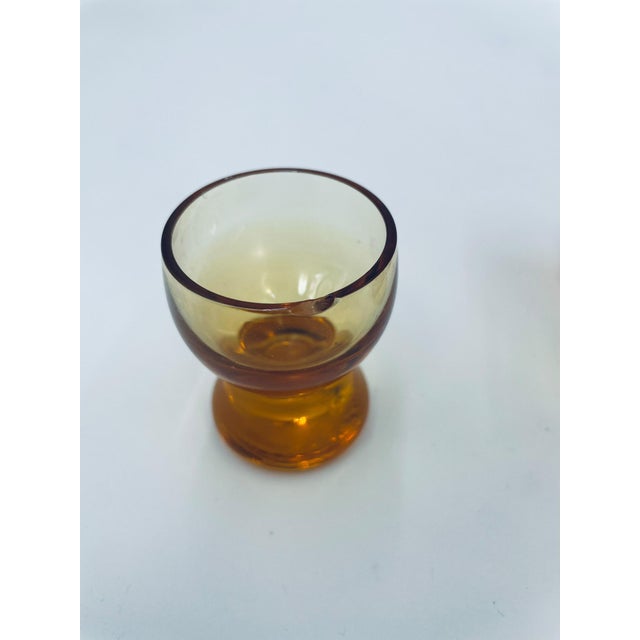Glass Art Deco Glass Liqueur Set, 1955, Set of 7 For Sale - Image 7 of 8